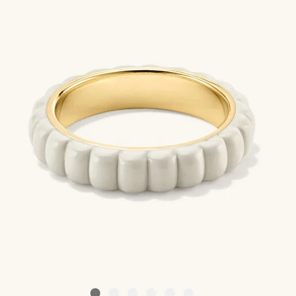 Mejuri | Jewelry | Mejuri Charlotte Slim Enamel Ring In